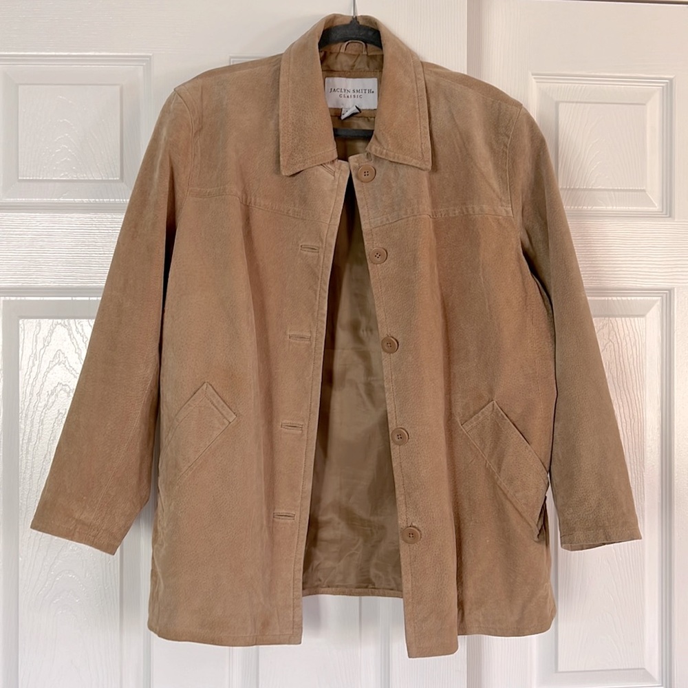 Vintage Tan Suede Jacket